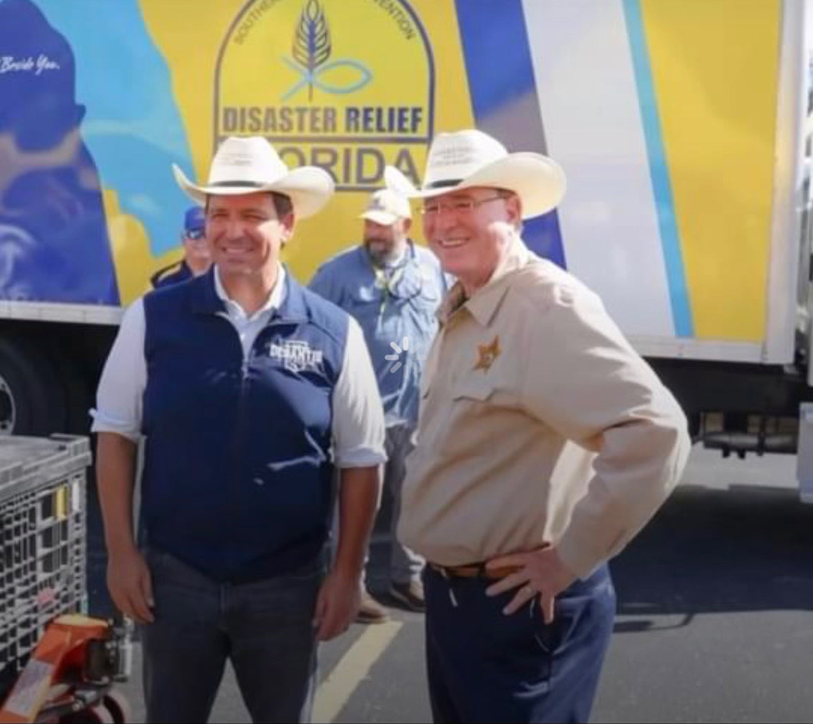 Governor Ron DeSantis & Sheriff Grady Judd Spotted Wearing Our Collector Hat